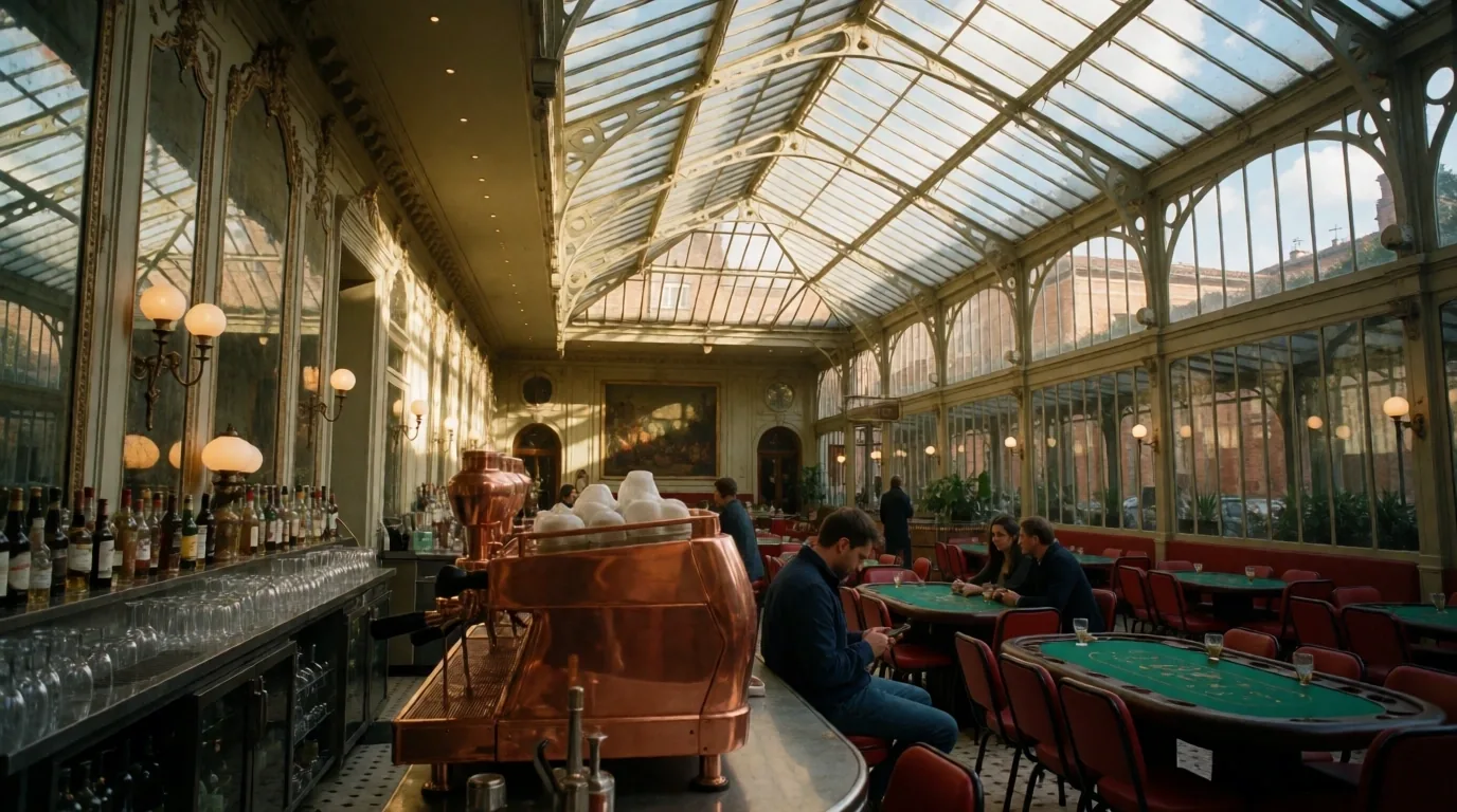 Architecture du bar central Astriwox